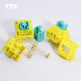 TTC Holy Panda Keyboard 5pins Switches mechkeysshop 10pieces Yellow Green 