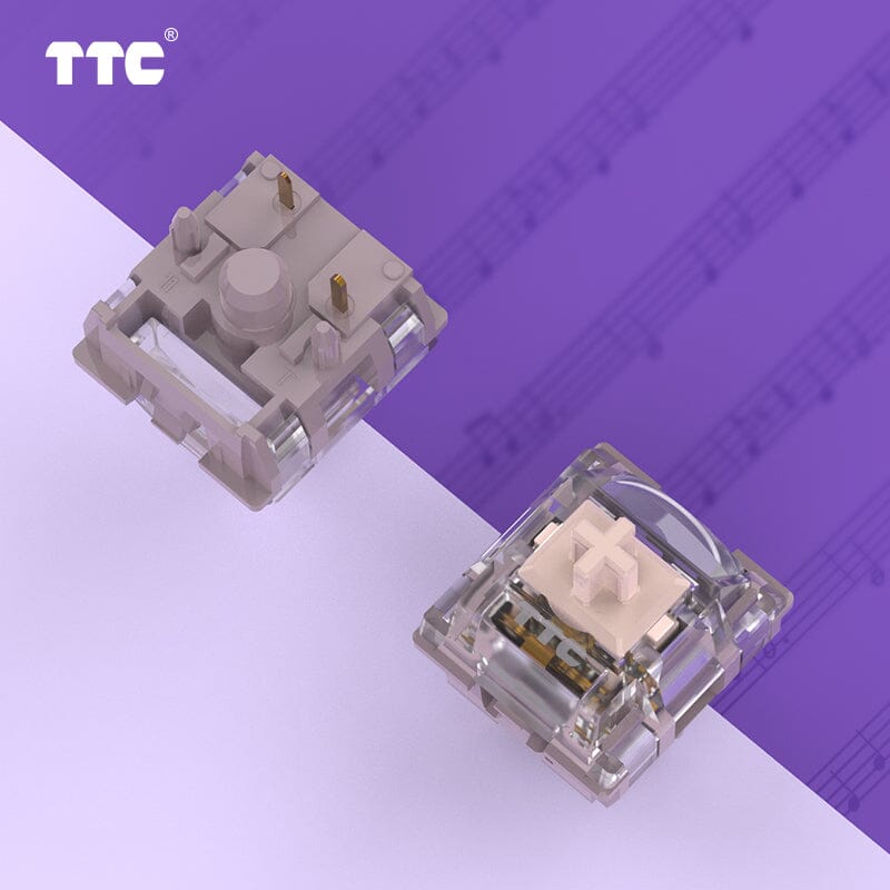 TTC Gold Pink V2 Mechanical Keyboard Switch TTC Vàng Hồng V2 Bàn Phím TTC Gold Pink V2 Mechanical Keyboard Switch TTC Vàng Hồng V2 Bàn Phím