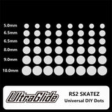 Ultraglide Universal DIY Teflon Dots Skates mechkeysshop RS2 Dots 48 pics 