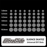 Ultraglide Universal DIY Teflon Dots Skates mechkeysshop Silence Dots 48 pics 