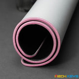 Uncle Panda Mini Pink Neon Gaming Mousepad mechkeysshop 