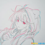 Uncle Panda Mini Pink Neon Gaming Mousepad mechkeysshop 