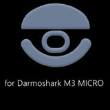 Unusual Way Sports Silver Fox Mouse Skates for Darmoshark mechkeysshop for Darmoshark M3 MICRO 1 Set 