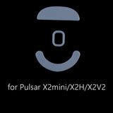 Unusual Way Sports Silver Fox Mouse Skates for Pulsar mechkeysshop for Pulsar X2mini/X2H/X2V2 1 Set 