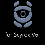 Unusual Way Sports Silver Fox Mouse Skates for Scyrox mechkeysshop for Scyrox V6 1 Set 