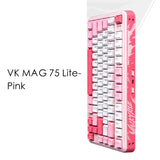 VALKYRIE VK MAG 75 Hall Effect 8Khz Magnetic Switch Keyboard mechkeysshop VK MAG 75 Lite-Pink 