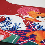 VARMILO Koi Series Peony Desk Mat mechkeysshop 