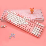 VARMILO MA Series V2Sakura R2 108keys Wired EC SWITCH V2 Keyboard mechkeysshop 