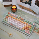 Varmilo Mucha Cherry Profile 129 Keys Keycaps Set mechkeysshop 