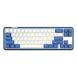 Varmilo Sword 2 Aluminium 108/87/68/16keys Wired Mechanical Keyboard mechkeysshop EC Sakura V2 Ocean Blue-68keys 