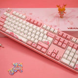 VARMILO VA Series V2Sakura R2 108keys Wired Mechanical Keyboard mechkeysshop 