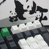 VARMILO VA108 Panda V2 108keys Wired Mechanical Keyboard mechkeysshop 