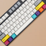 Varmilo VA87M Vintage Days CMYK Wired Mechanical Keyboard mechkeysshop 