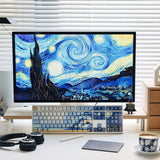 Varmilo Van Gogh Cherry Profile Keycaps mechkeysshop 