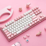 VARMILO VD108/VD87 Sakura R1 (V2 Series) Dual Mode Mechanical Keyboard mechkeysshop 