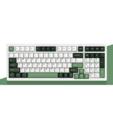 VGN S99 Gasket Mechanical Keyboard mechkeysshop Green Aurora Ice Cream 