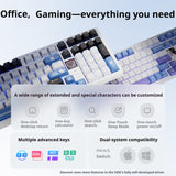 VGN V98 Pro V4 Custom Mechanical Keyboard – Tri-Mode Wireless Connectivity mechkeysshop 