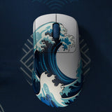 WAIZOWL OGM Pro V2 PAW3950 Gaming Mouse mechkeysshop Kanagawa Wave(with 8k dongle) 