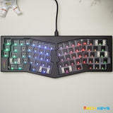 WEIKAV RECORD Alice V2 Three Mode VIA Barebone Kit mechkeysshop Alice V2 Black 