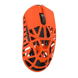 WLMOUSE Beast X Mini Pro Magnesium Gaming Mouse mechkeysshop OMRON Opticals Fire Orange-Side Slits 
