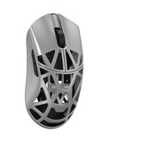 WLMOUSE Beast X Mini Pro Magnesium Gaming Mouse mechkeysshop OMRON Opticals Silver-Solid Sides 