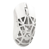 WLMOUSE Beast X Pro Magnesium Gaming Mouse mechkeysshop Milky White OMRON Opticals Solid Sides