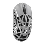 WLMOUSE Beast X Pro Magnesium Gaming Mouse mechkeysshop Silver OMRON Opticals Side Slits