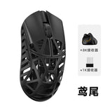WLMOUSE Mini Pro Gaming Mouse Magnesium Alloy Lightweight 8K PAW3950 mechkeysshop Iris Nihil-Side Slits 