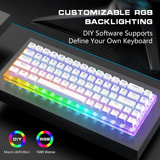 Womier K68 Hotswap RGB Mechanical Keyboard mechkeysshop 