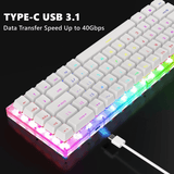 Womier K68 Hotswap RGB Mechanical Keyboard mechkeysshop 