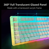 Womier K87 Hotswap RGB Mechanical Keyboard mechkeysshop 