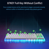 Womier K87 Hotswap RGB Mechanical Keyboard mechkeysshop 