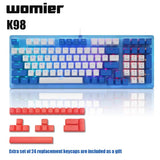 Womier K98 Wired Hotswap RGB Mechanical Keyboard mechkeysshop 