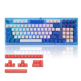 Womier K98 Wired Hotswap RGB Mechanical Keyboard mechkeysshop K98 Blue Brown Switch 