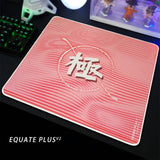 X-raypad Equate Plus V2 Kiwami Gaming Mouse Pad mechkeysshop Pink 360*300*4mm 