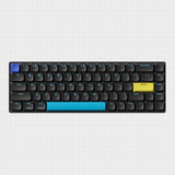 XINMENG C68 Three Mode Low Profile Mechanical Keyboard mechkeysshop Black Blue Switch 