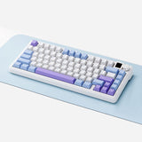 XINMENG M75/M75 Pro Gasket RGB Mechanical Keyboard mechkeysshop M75 Pro-with screen Plum Switch White