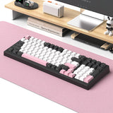 XINMENG X98ProV2 Gasket RGB Mechanical Keyboard mechkeysshop X98ProV2 Peach V3(Silent Linear Switch) Black Pink(side-printed)