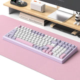 XINMENG X98ProV2 Gasket RGB Mechanical Keyboard mechkeysshop X98ProV2 Peach V3(Silent Linear Switch) Lilac(side-printed)