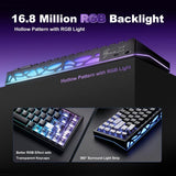 YUNZII AL65 QMK/VIA Custom Hollow Mechanical Keyboard mechkeysshop 