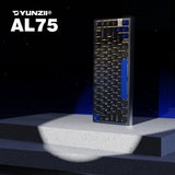 YUNZII AL75 CNC Aluminum Wireless Mechanical Keyboard mechkeysshop 