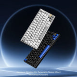 YUNZII AL75 CNC Aluminum Wireless Mechanical Keyboard mechkeysshop 
