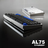 YUNZII AL75 CNC Aluminum Wireless Mechanical Keyboard mechkeysshop 