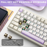 YUNZII AL80 QMK/VIA Aluminum LCD Mechanical Keyboard mechkeysshop 