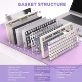 YUNZII AL80 QMK/VIA Aluminum LCD Mechanical Keyboard mechkeysshop 