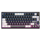YUNZII AL80 QMK/VIA Aluminum LCD Mechanical Keyboard mechkeysshop AL80 Black YUNZII Cocoa Cream V2 Linear Switch 