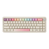 YUNZII B68 Wireless Mechanical Keyboard mechkeysshop B68 Beige Cocoa Cream V2 Switch 