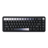 YUNZII B68 Wireless Mechanical Keyboard mechkeysshop B68 Black Cocoa Cream V2 Switch 