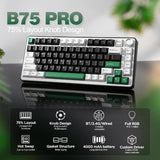 YUNZII B75 Pro Gasket Mechanical Keyboard mechkeysshop 