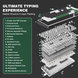 YUNZII B75 Pro Gasket Mechanical Keyboard mechkeysshop 